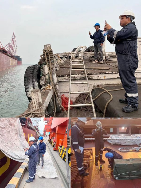董家口業(yè)務(wù)中心順利完成董家口港區(qū)第一條巴西玉米散貨船檢驗任務(wù)-照片2.jpg